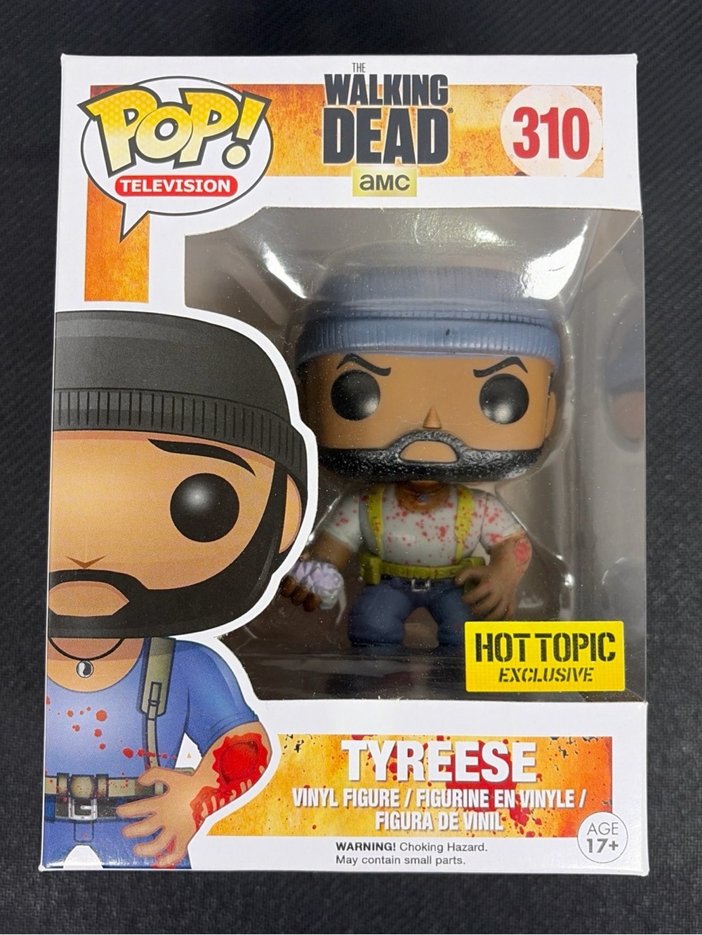 Funko Pop! Tyreese #310 Hot Topic Exclusive Walking Dead Vinyl Figure